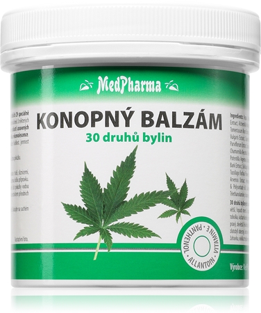 MedPharma Konopný balzám regenerační a zklidňující péče
