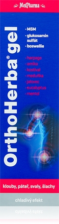MedPharma OrthoHerba gel chladivý gel na svaly a klouby