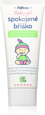 MedPharma baby gel Spokojené bříško masážní gel pro děti od narození