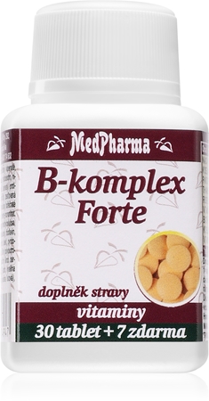 MedPharma B-komplex Forte tablety na podporu energetického metabolizmu