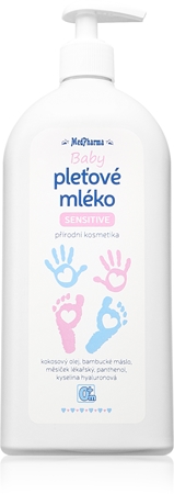 MedPharma Pleťové mléko Sensitive baby hydratační tělové mléko pro děti od narození