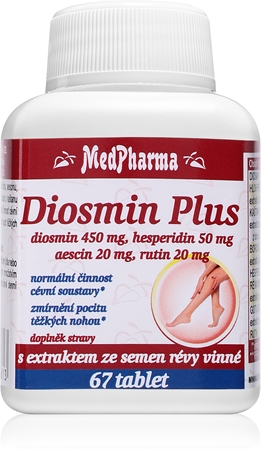MedPharma Diosmin Plus tablety pro správnou funkci srdce