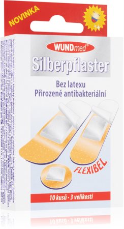 WUNDmed Silberpflaster plaster ze środkiem antybakteryjnym