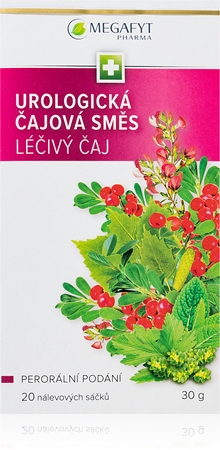 Megafyt Urologická čajová směs léčivý čaj porcovaný v nálevových sáčcích