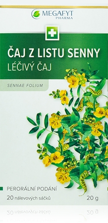 Megafyt Čaj z listu senny léčivý čaj porcovaný v nálevových sáčcích