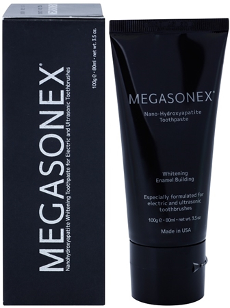 Megasonex Nano-Hydroxyapatite Zahnweißer-Paste für Elektrische - und Schallzahnbürsten