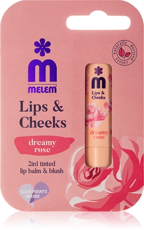 Melem Lips&Cheeks Dreamy Rose Huule- ja põsevärv
