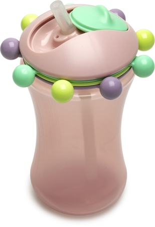 Melii Abacus Straw Sippy Cup Kop met rietje