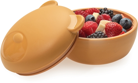Melii Silicone Bowl with Lid Pausenbox