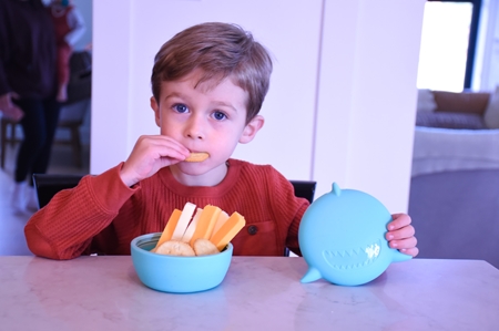 Melii Silicone Bowl with Lid Pausenbox