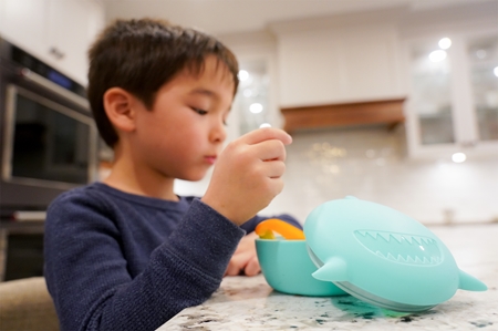 Melii Silicone Bowl with Lid Pausenbox