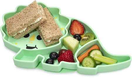 Melii Silicone Suction Plate Teller mit Saugnapf