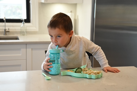 Melii Silicone Suction Plate Teller mit Saugnapf