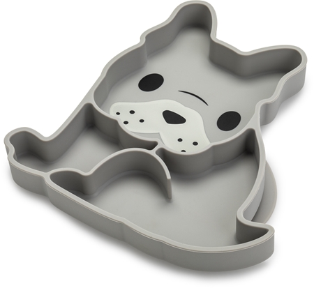 Melii Silicone Suction Plate Teller mit Saugnapf