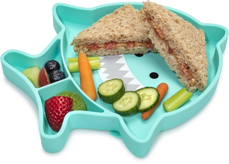 Melii Silicone Suction Plate Teller mit Saugnapf
