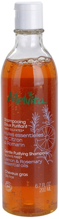 Melvita Extra-Gentle Shower Shampoo sanftes Reinigungsshampoo für fettiges Haar