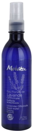 Melvita Eaux Florales Lavende Officinale tisztító víz a bőr egyensúlyának megújulásáért spray -ben