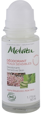 Melvita Les Essentiels deodorant roll-on bez obsahu hliníku pro citlivou pokožku