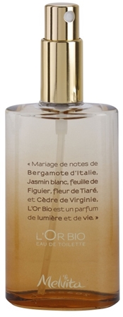 Melvita L'Or Bio eau de toilette para mulheres 50 ml