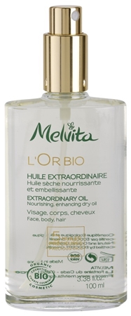 Melvita L'Or Bio aceite seco nutritivo para cara, cuerpo y cabello