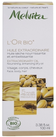 Melvita L'Or Bio aceite seco nutritivo para cara, cuerpo y cabello