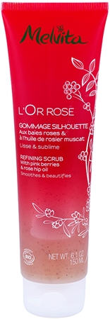 Melvita L'Or Rose gommage corps pour une peau douce et lisse