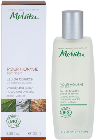 Melvita Pour Homme eau de toilette para hombre 100 ml Cedar - Vetiver