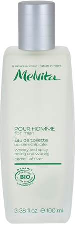 Melvita Pour Homme eau de toilette para hombre 100 ml Cedar - Vetiver