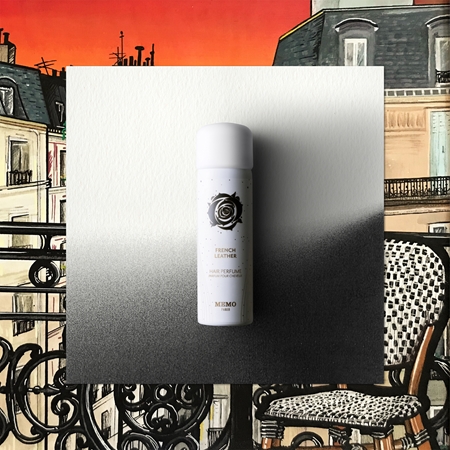 Memo Paris French Leather brume capillaire parfumée mixte
