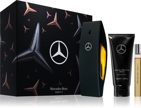 mercedes-benz club black woda toaletowa 100 ml   zestaw  