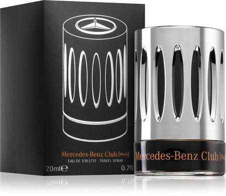 Mercedes-Benz Club Black Eau de Toilette travel spray for Men
