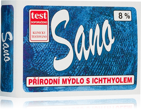 Merco Sano mýdlo s ichtyolem 8% mýdlo pro problematickou pleť