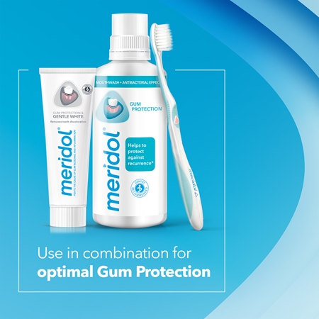 Meridol Gum Protection Whitening valkaiseva hammastahna