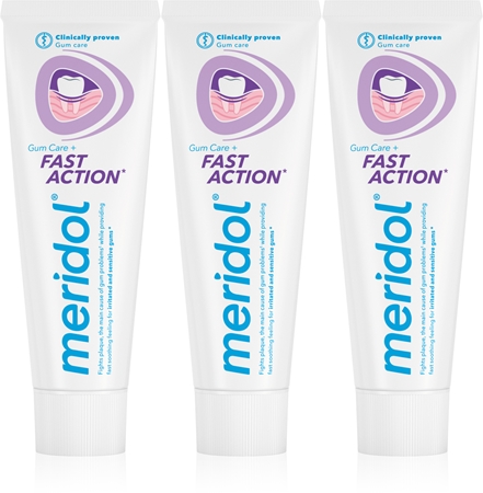 Meridol Fast Action Gum Protection Toothpaste for sensitive teeth