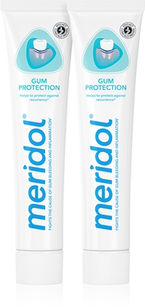 Meridol Gum Protection паста за зъби подпомага възстановяването на раздразнени венци