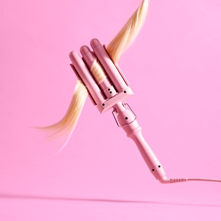 Mermade Mini Waver 25 mm triple barrel curling iron for hair