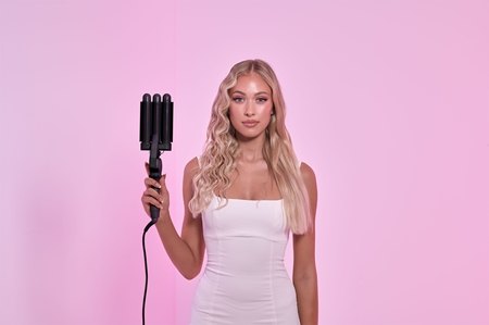 Mermade Pro Waver 32 mm kodralnik za trojne kodre za lase