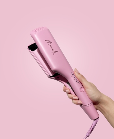 Mermade Double Waver Pink curling iron