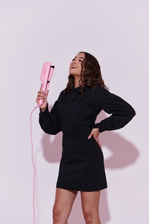 Mermade Double Waver Pink curling iron