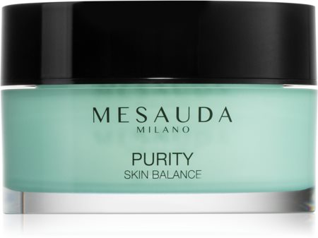 Mesauda Milano Purity Skin Balance Leichte mattierende Gesichtscreme für fettige und Mischhaut