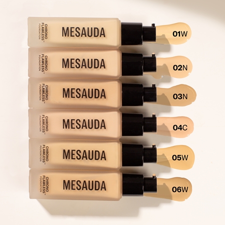 Mesauda Chrono Flawless™ Foundation langlebiges Flüssig Foundation