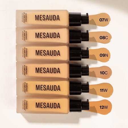 Mesauda Chrono Flawless™ Foundation base líquida duradoura