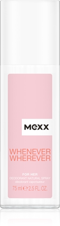 Mexx Whenever Wherever For Her deodorant s rozprašovačem pro ženy