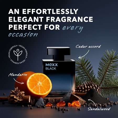 Mexx Black Man Eau de Parfum pentru bărbați