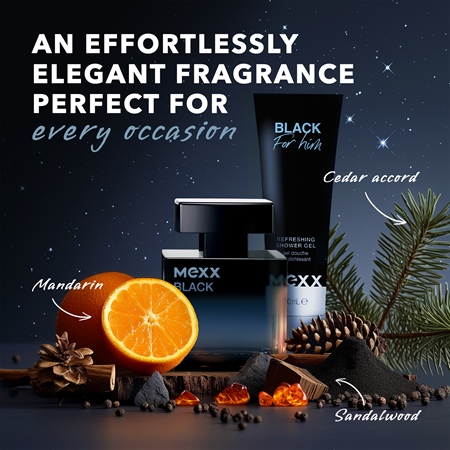 Mexx Black Man eau de toilette for men