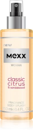 Mexx Woman Classic Citrus & Sandalwood Atsvaidzinošs ķermeņa sprejs