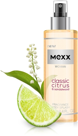 Mexx Woman Classic Citrus & Sandalwood osvěžující tělový sprej pro ženy