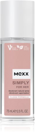Mexx Simply For Her deo mit zerstäuber für Damen