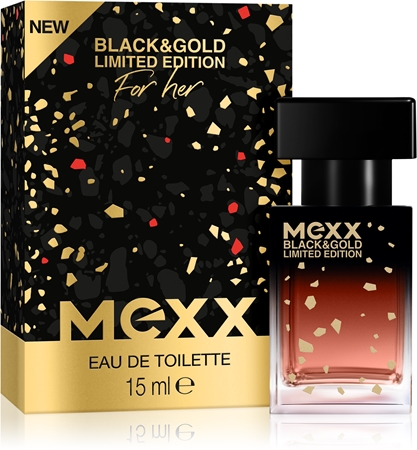 Mexx Black & Gold Limited Edition Eau de Toilette für Damen
