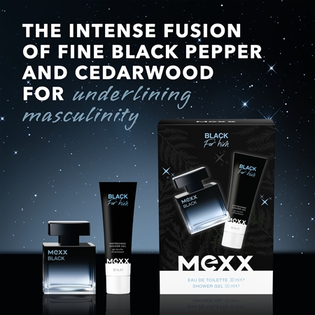 Mexx Black Man coffret para homens